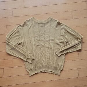 • Fenzia • Light Yellow Knit Sweater